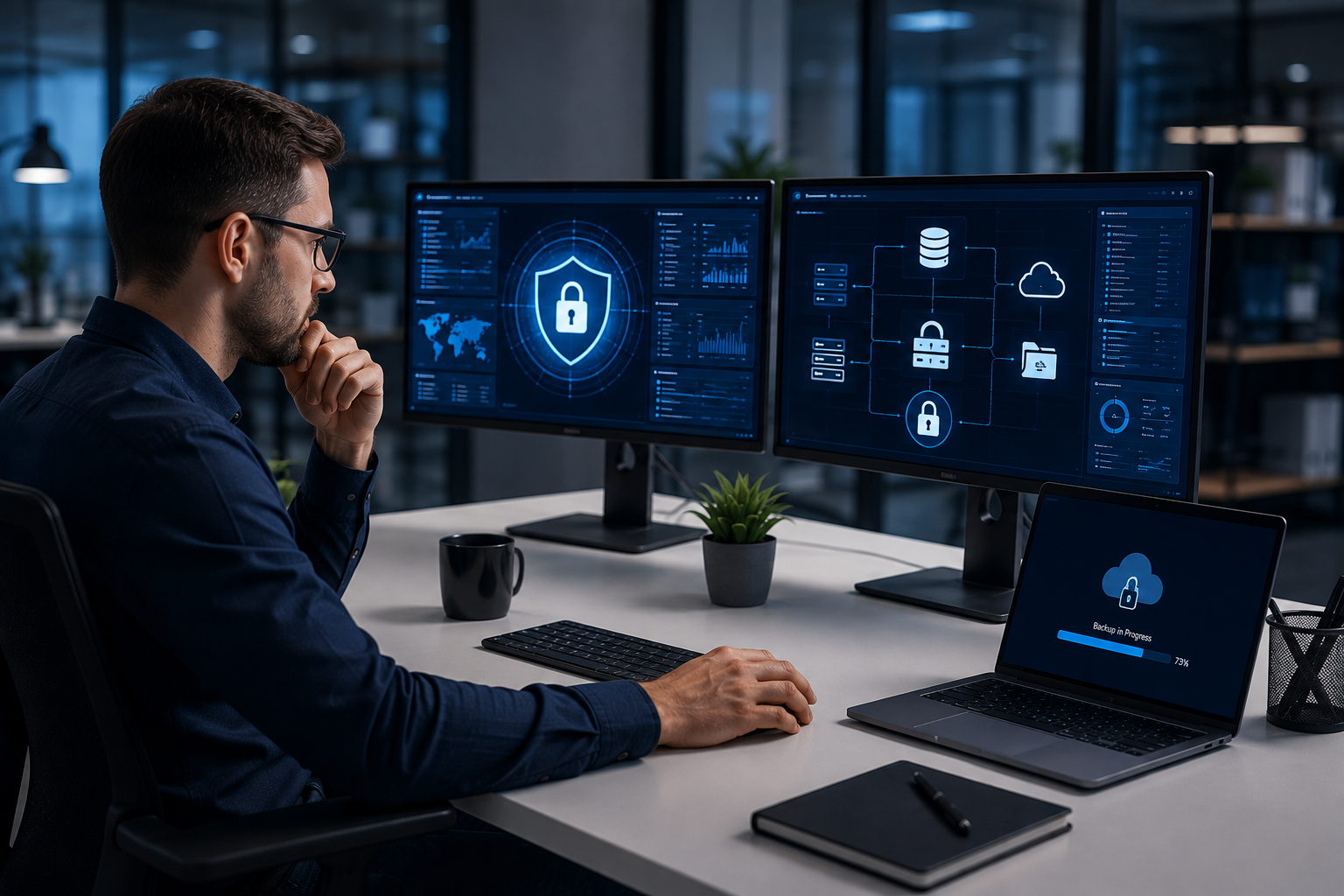 Datensicherheit und Backup im Büro