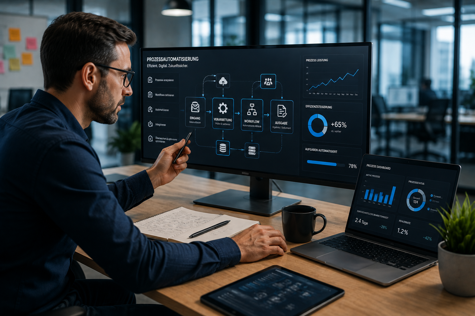 Digitale Prozessautomatisierung im Mittelstand