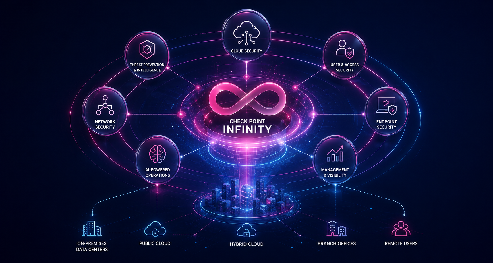 Check Point Infinity Cyber Security Plattform