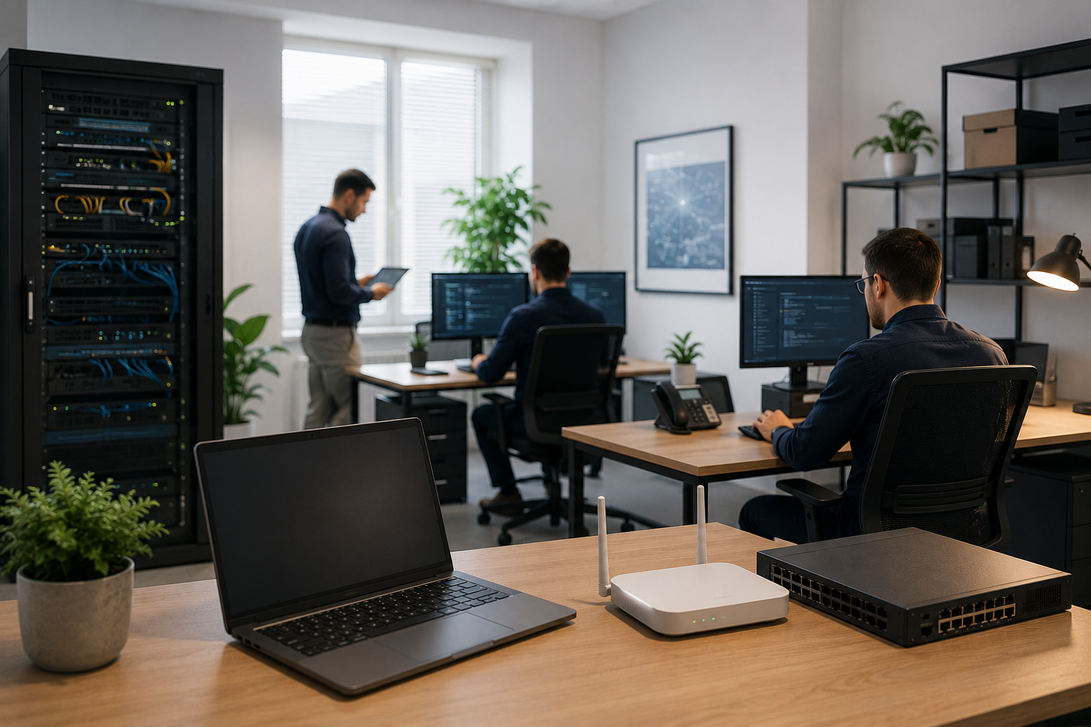 Managed IT für Einzelhandel und Filialen