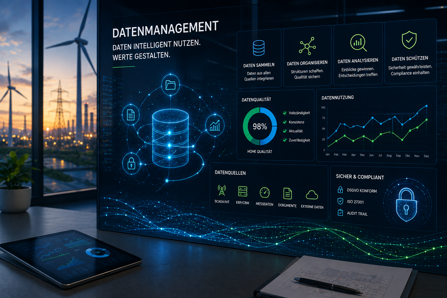 Datenmanagement für die Energiewirtschaft