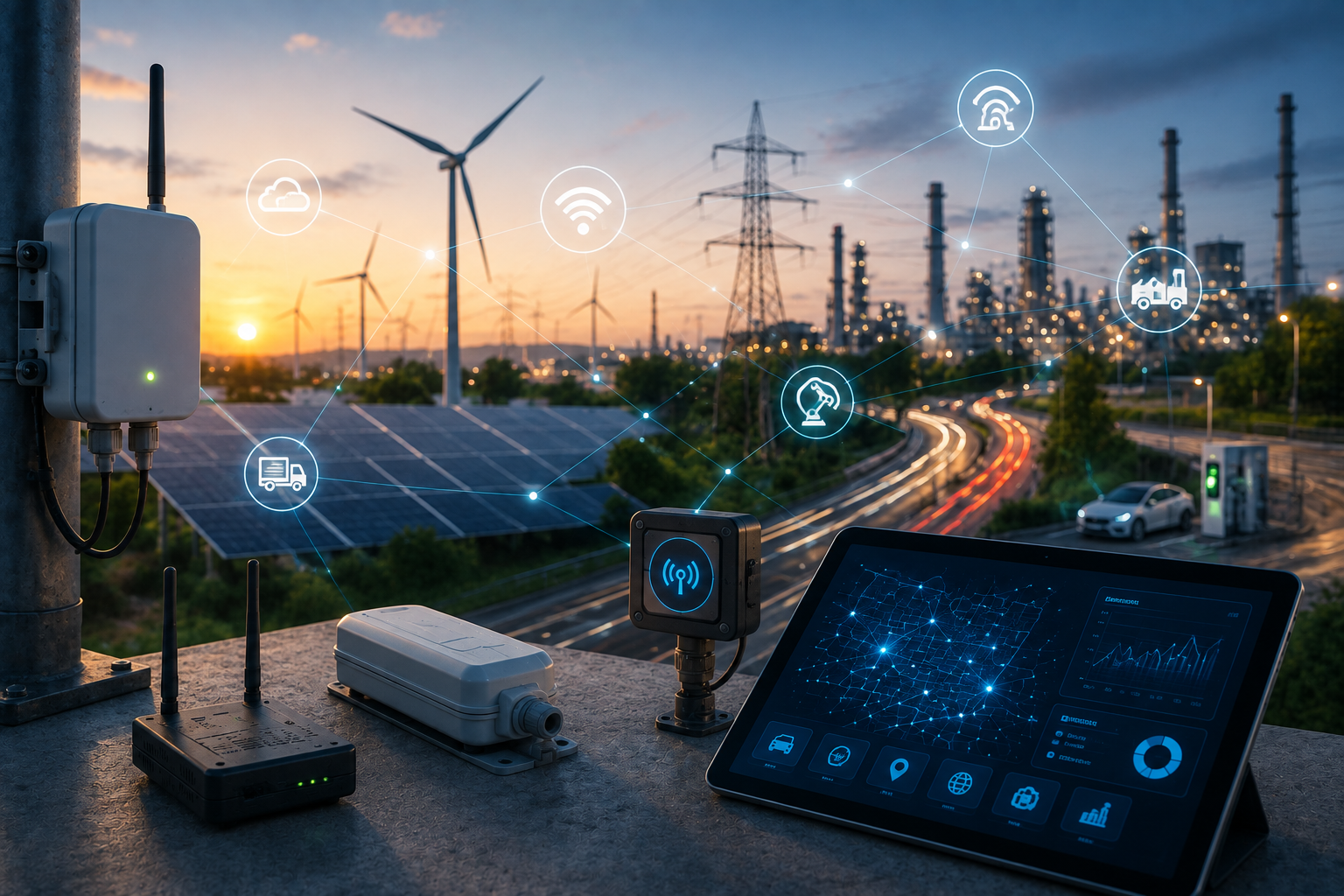 IoT und Telematik für Energieinfrastruktur