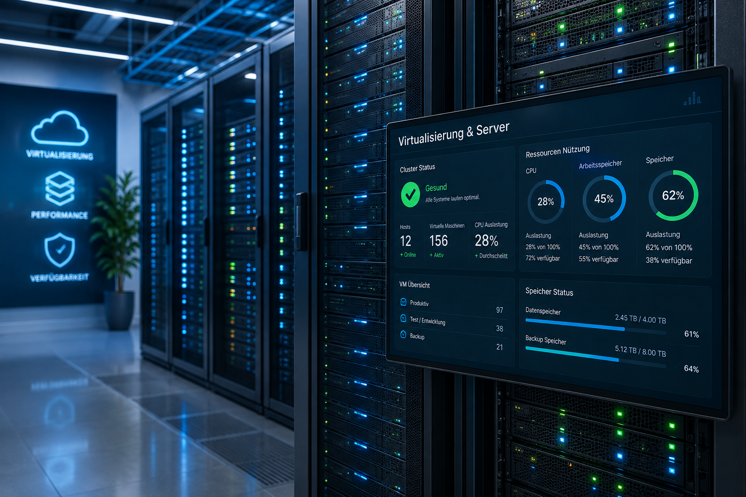 Server und Virtualisierung für Energieversorger