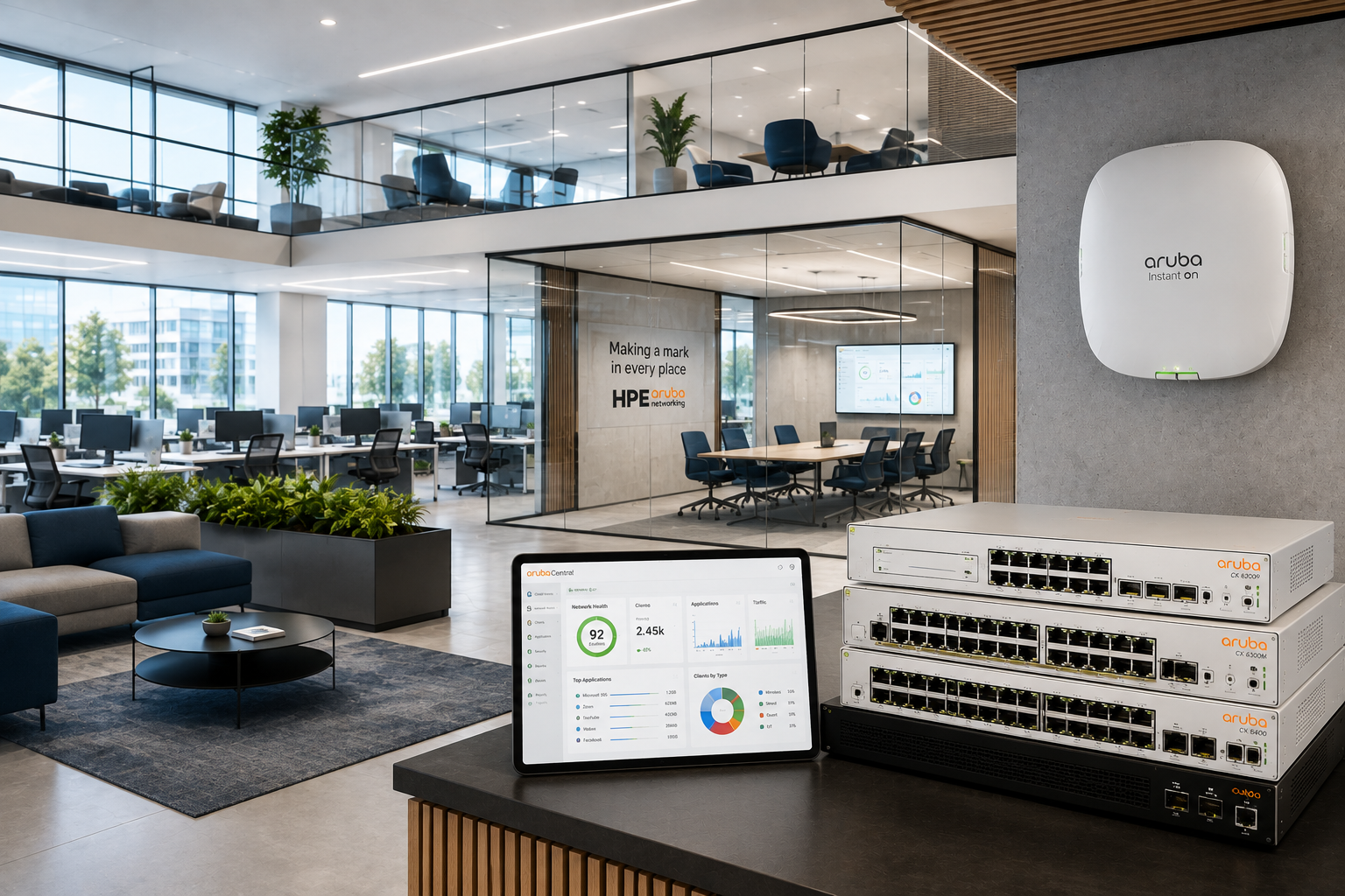 HPE Aruba Networking Enterprise Campus Infrastruktur