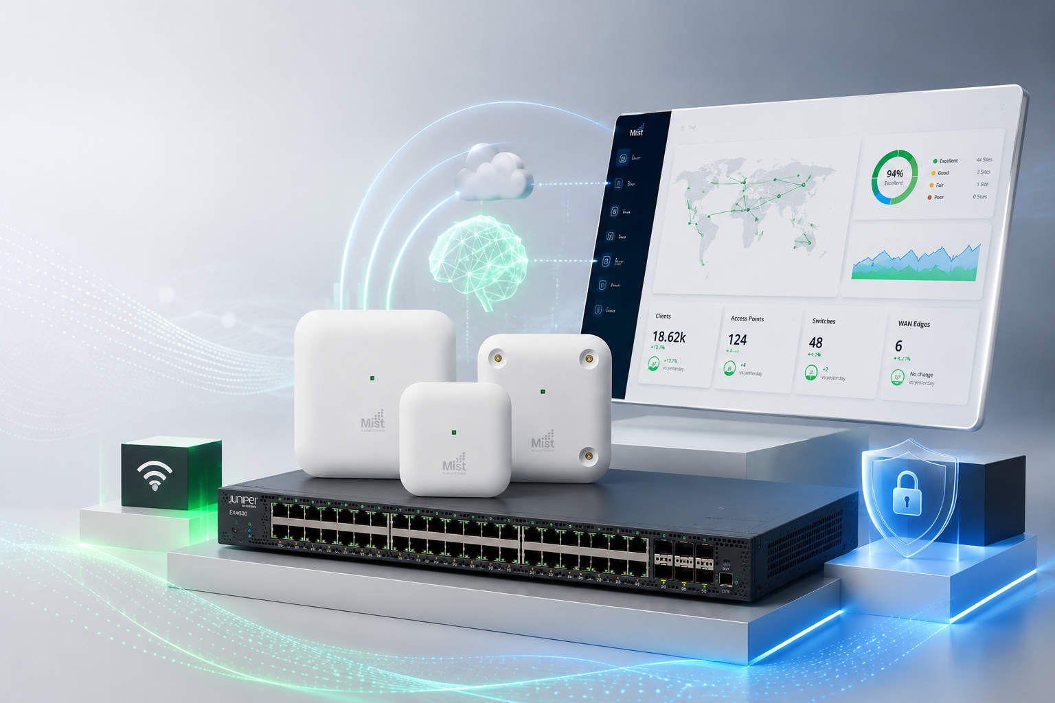 HPE Mist AI Enterprise Campus Übersicht