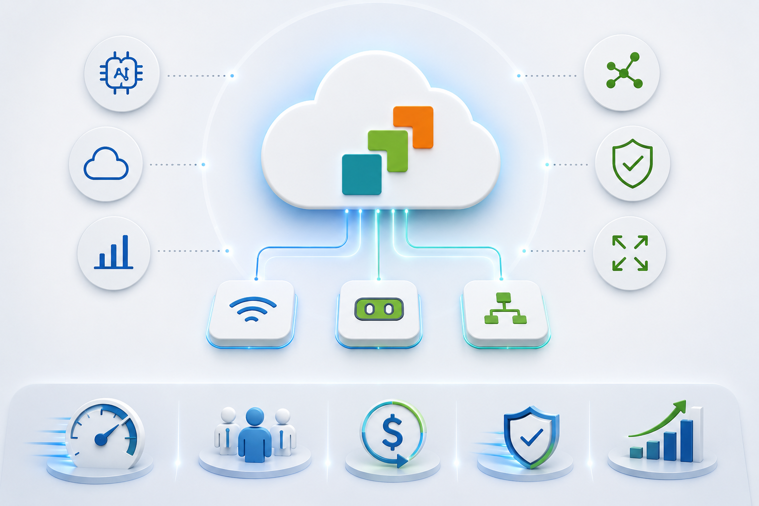 HPE Mist AI Cloud-Netzwerk