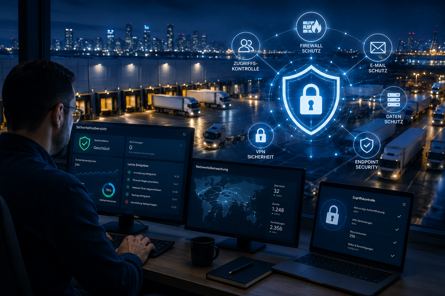 IT-Sicherheit für Logistik