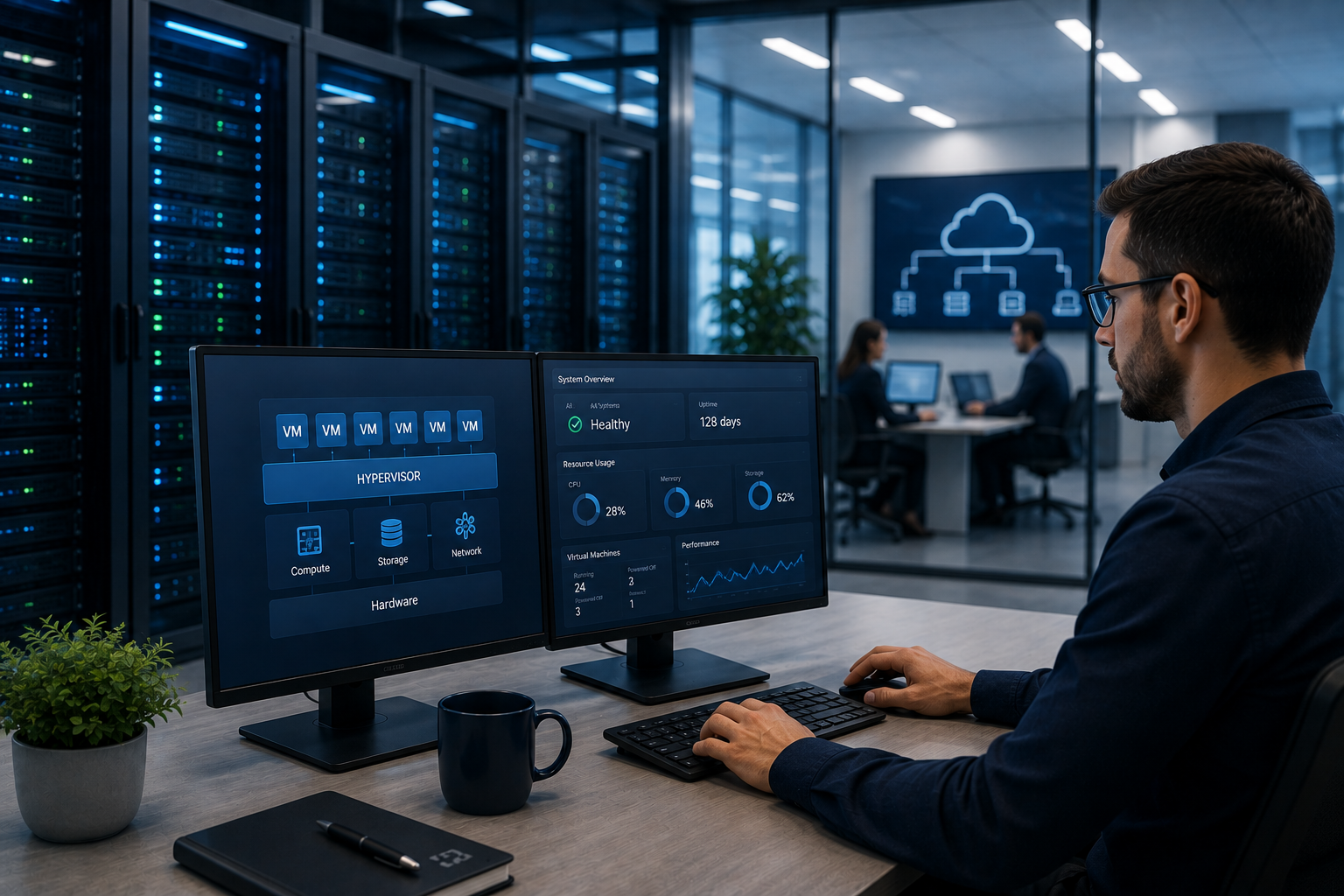 Server und Virtualisierung
