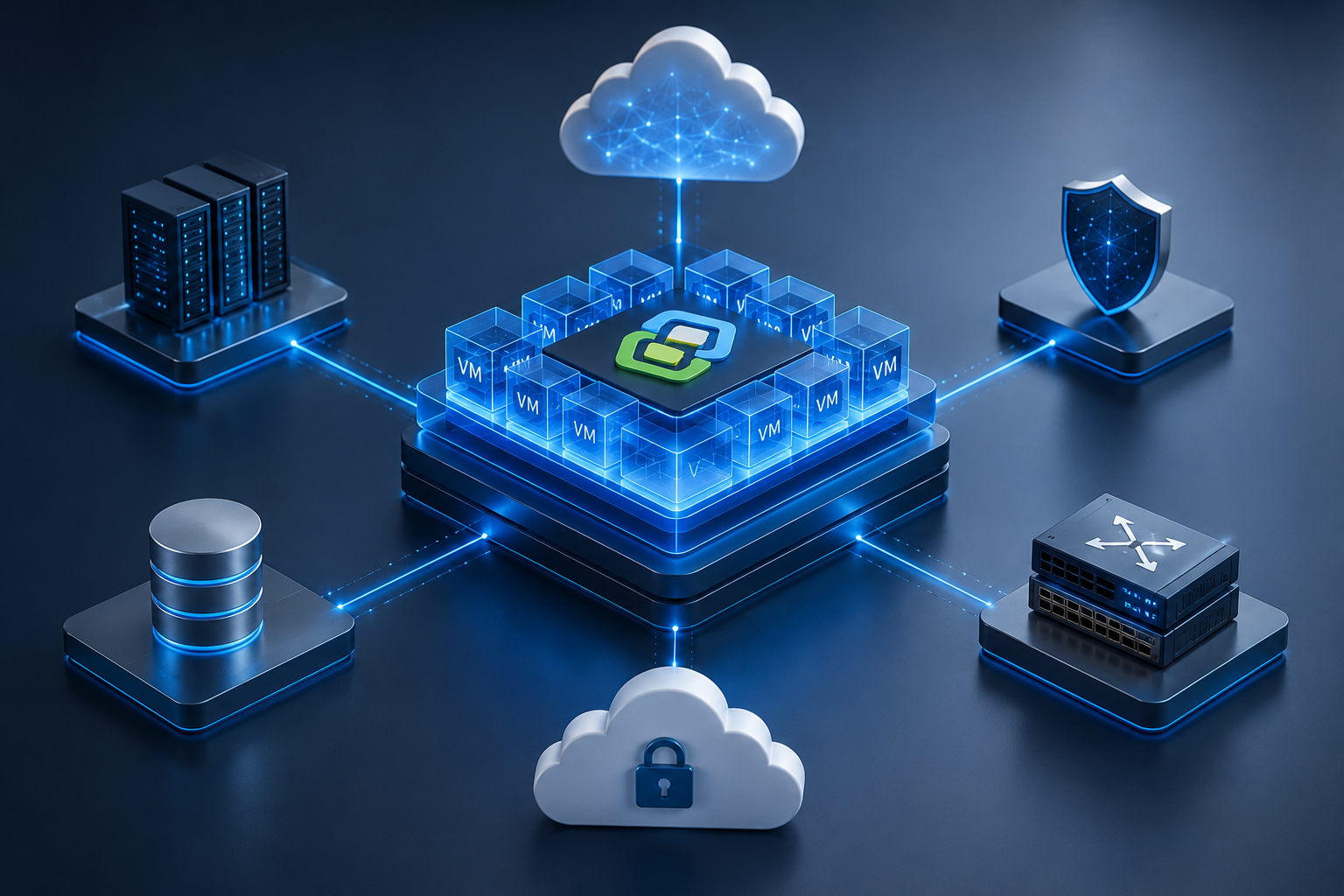VMware Plattform mit vSphere, vSAN, NSX, Cloud und Workspace ONE